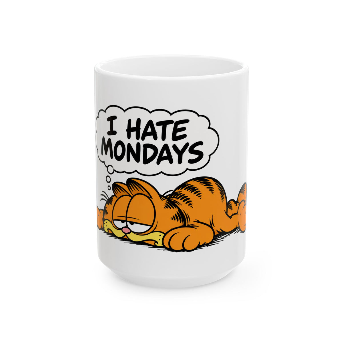 Monday Blues Garfield - Ceramic Mug 11oz and 15oz