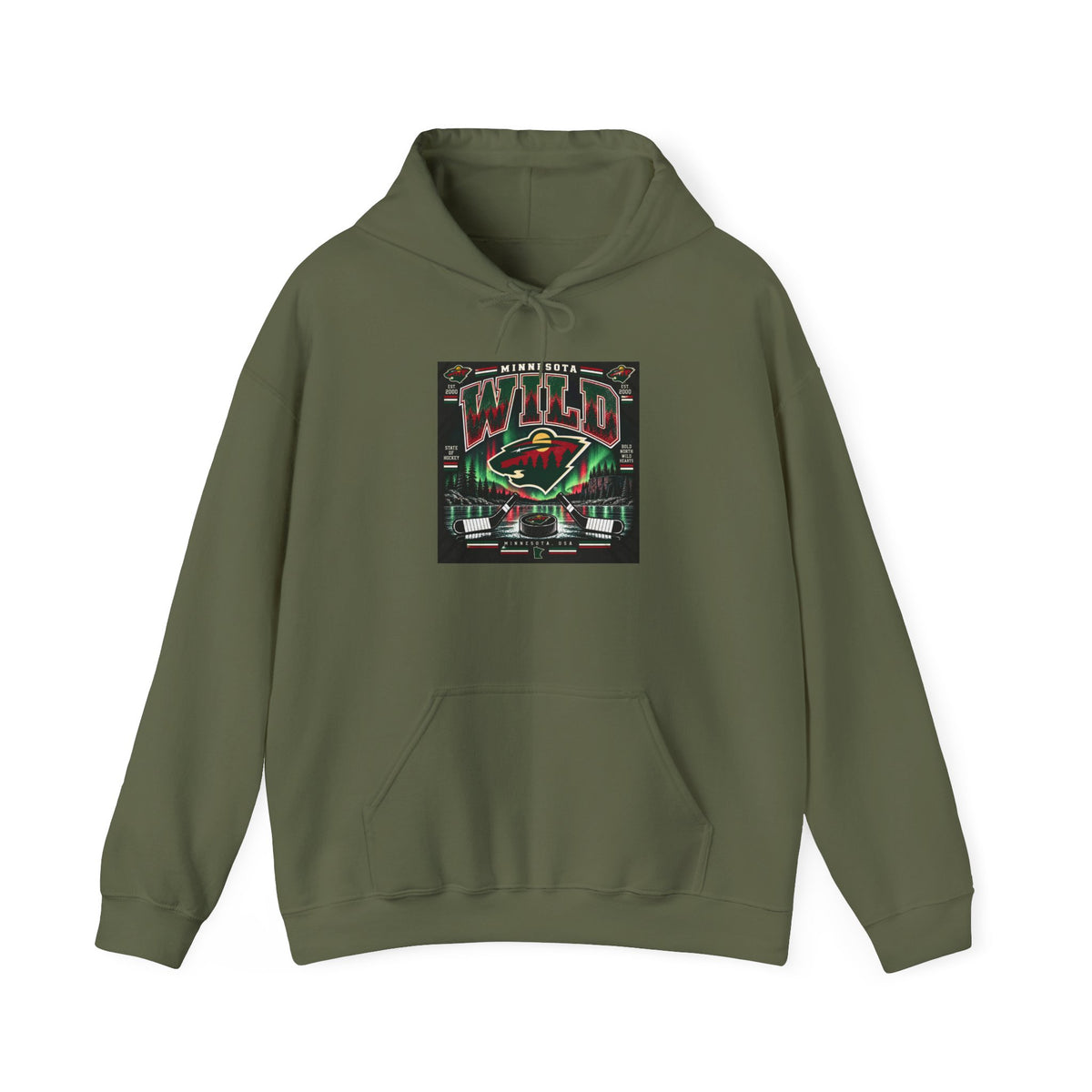Wild North Hockey Tee - Hoodie