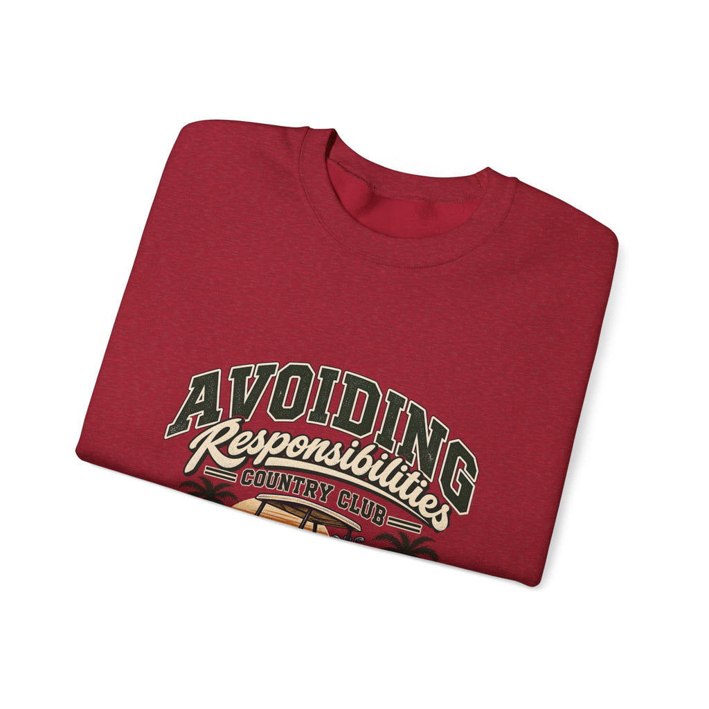 Avoiding Responsibility Country Club - Crewneck Sweatshirt