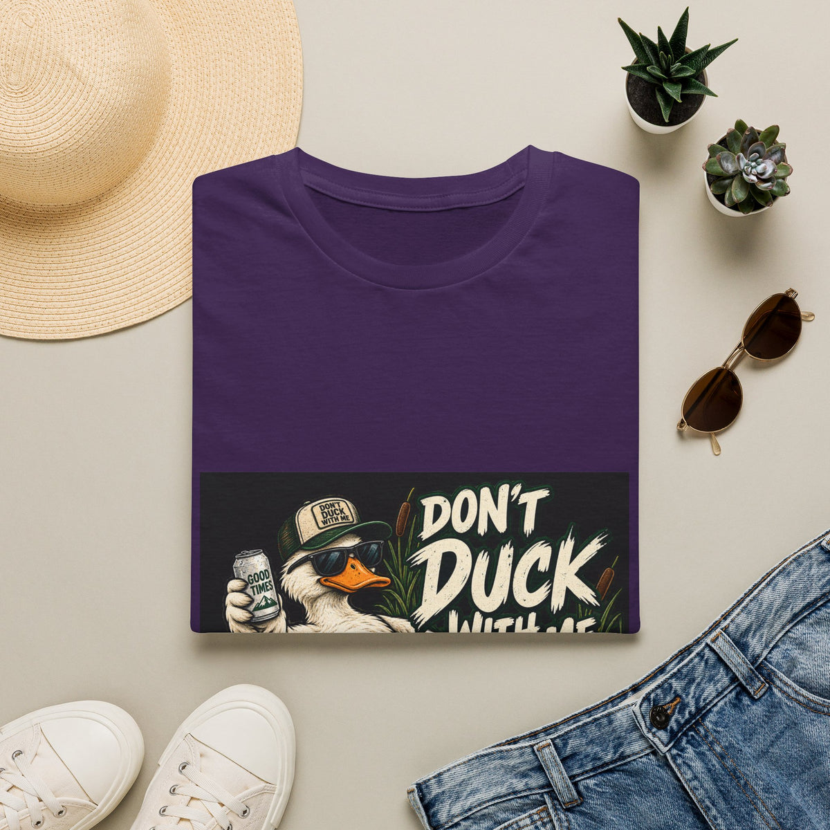 Duck With Me Camo - Classic Tee
