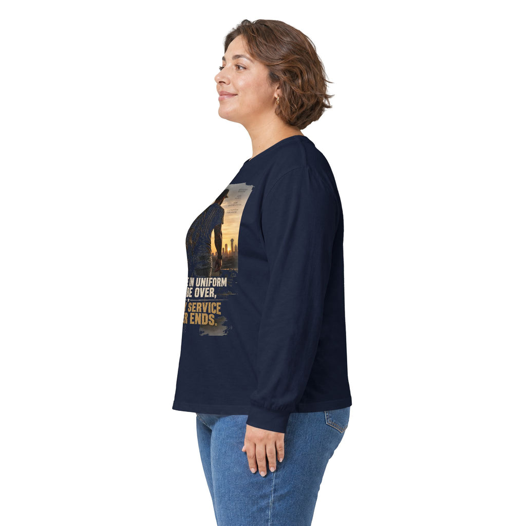 Service Never Ends - Unisex Ultra Cotton Long Sleeve Tee