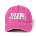 Women's Pigment-Dyed Cap with Fashion Undervisor (Embroidery)