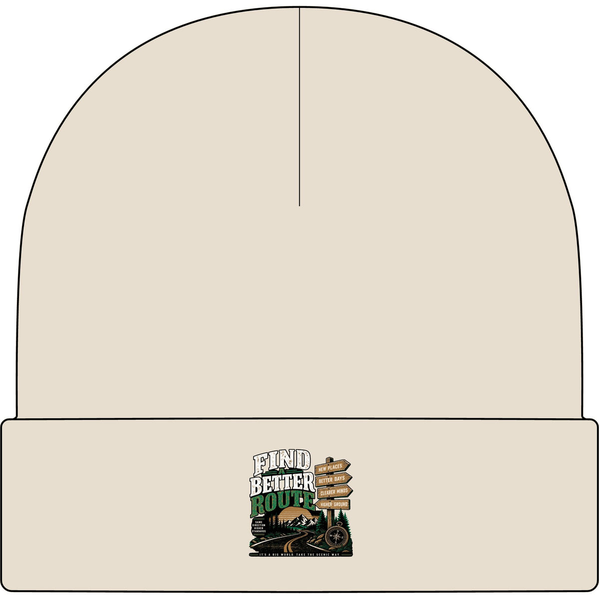Find A Better Route - AS Colour 1107 Cuff Beanie