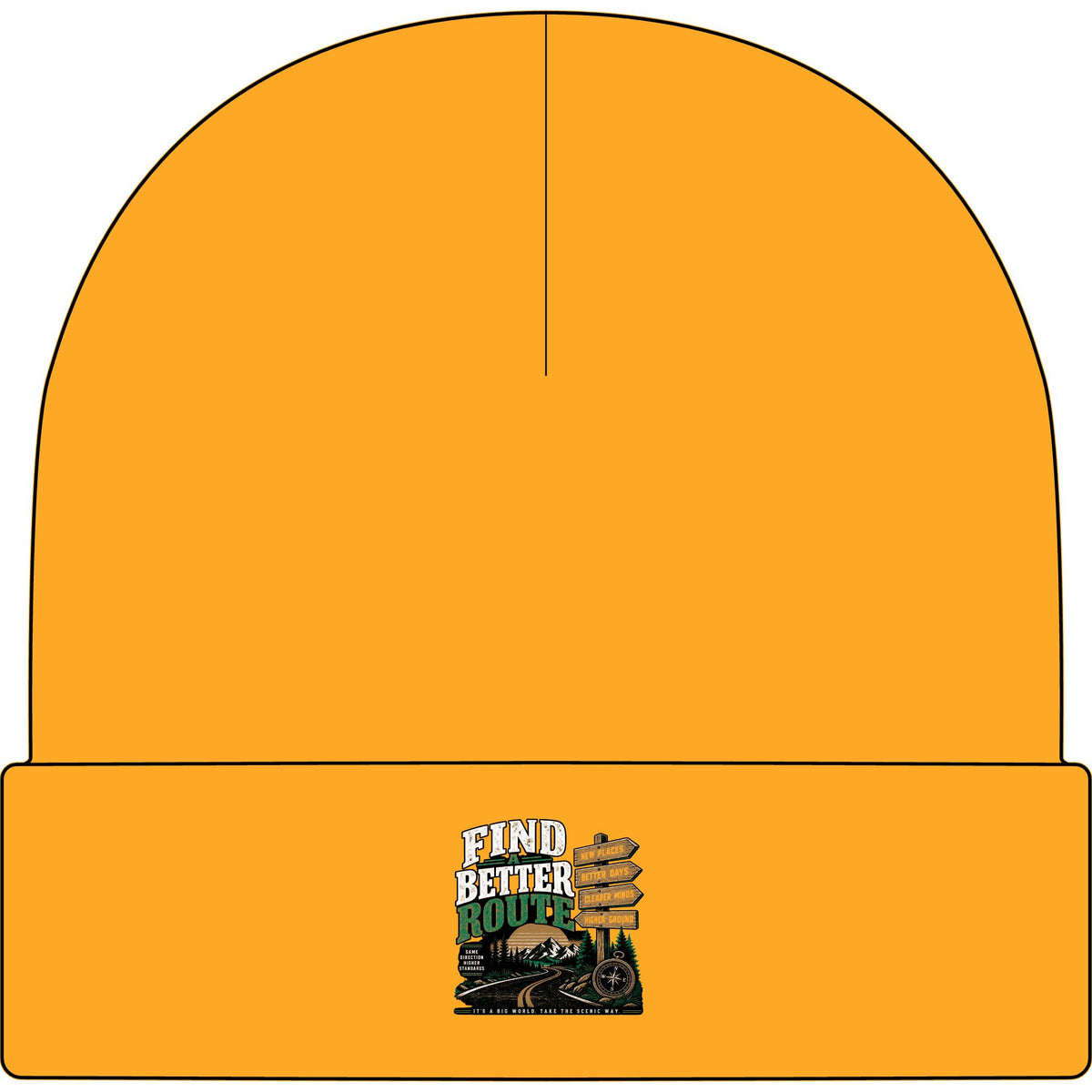 Find A Better Route - AS Colour 1107 Cuff Beanie
