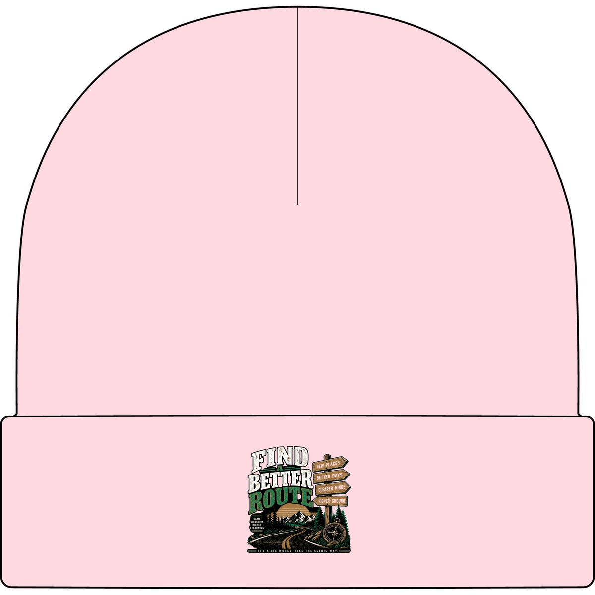 Find A Better Route - AS Colour 1107 Cuff Beanie