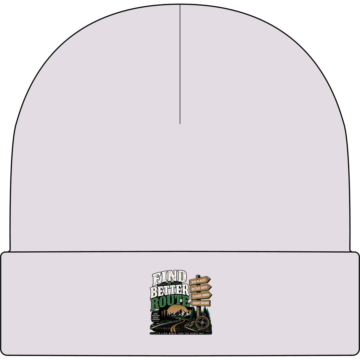 Find A Better Route - AS Colour 1107 Cuff Beanie