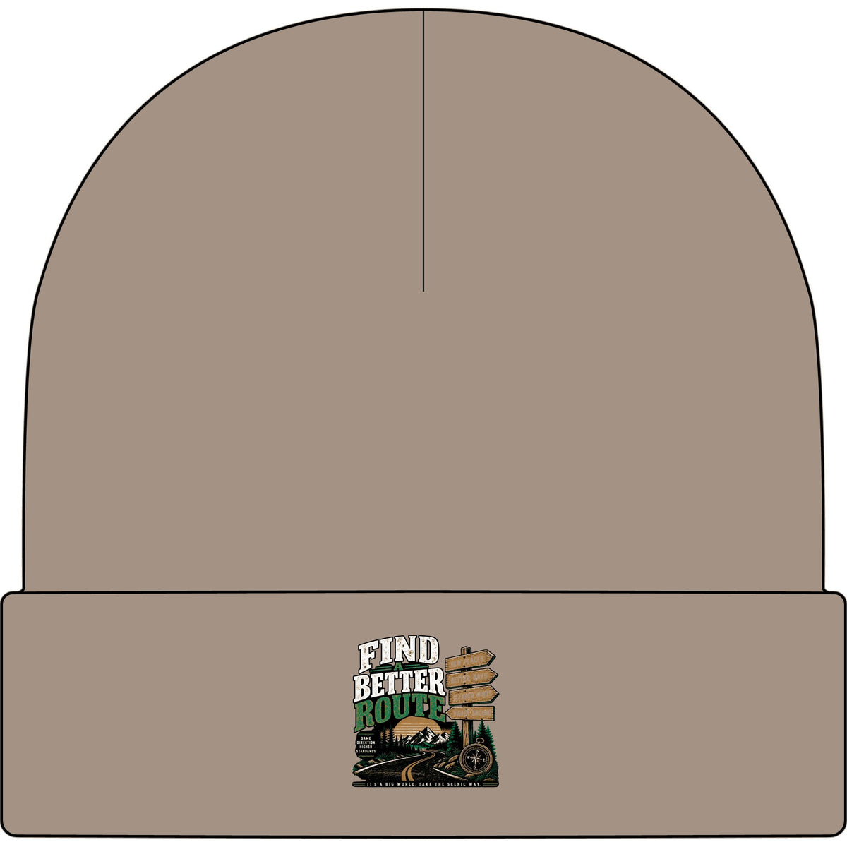 Find A Better Route - AS Colour 1107 Cuff Beanie