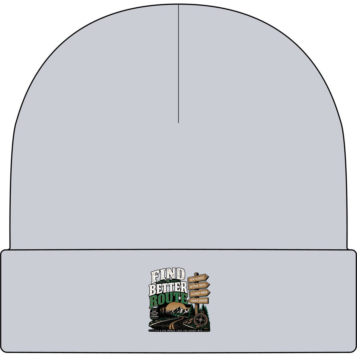 Find A Better Route - AS Colour 1107 Cuff Beanie