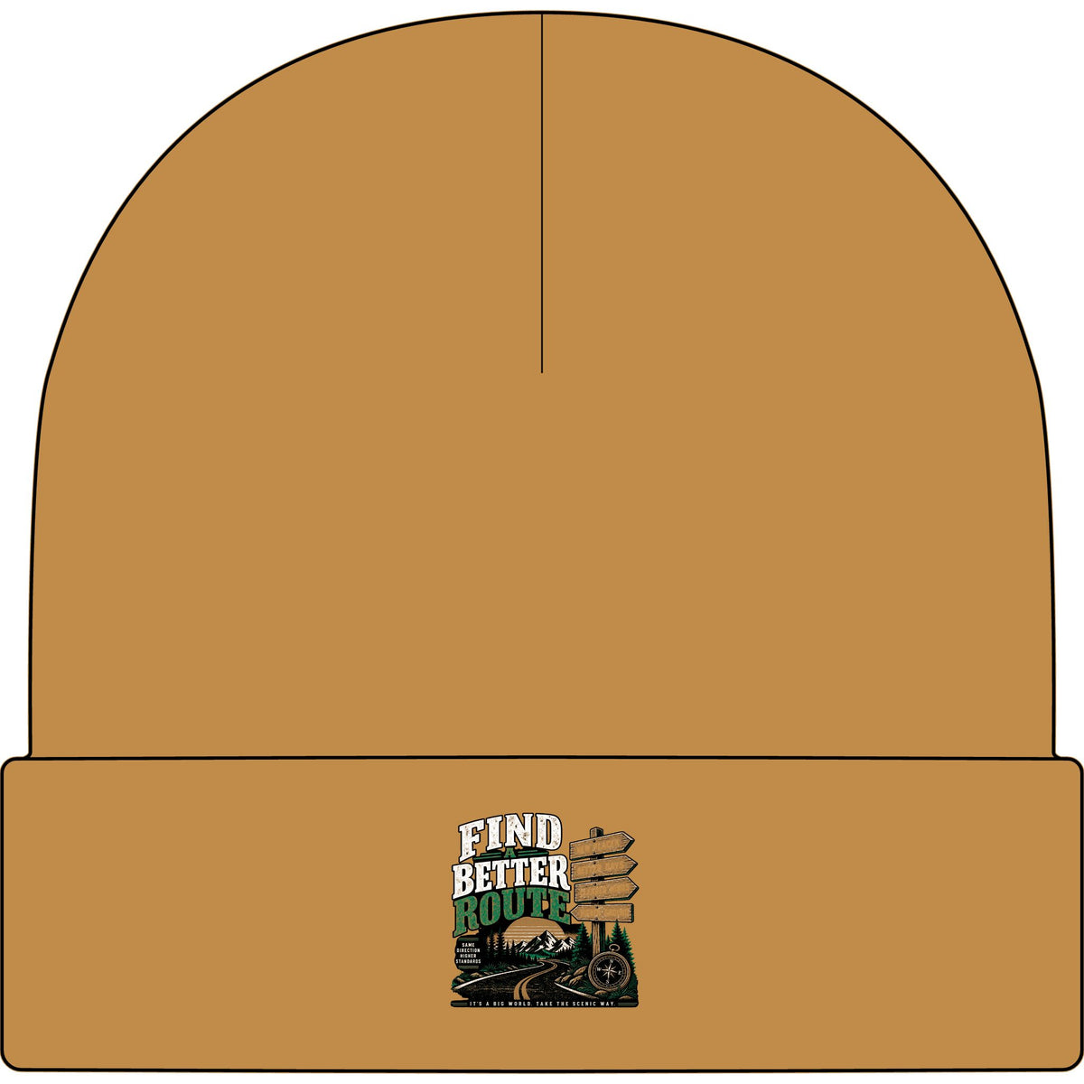 Find A Better Route - AS Colour 1107 Cuff Beanie