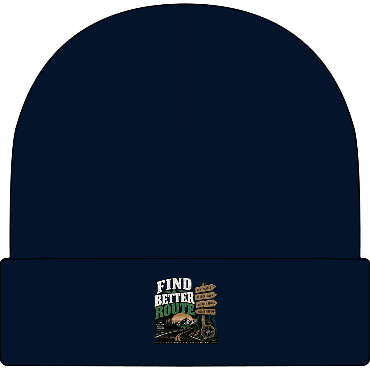 Find A Better Route - AS Colour 1107 Cuff Beanie