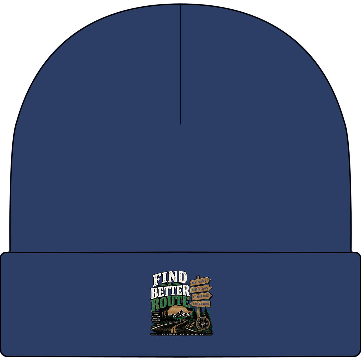 Find A Better Route - AS Colour 1107 Cuff Beanie