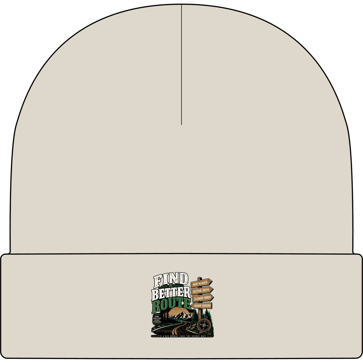 Find A Better Route - AS Colour 1107 Cuff Beanie