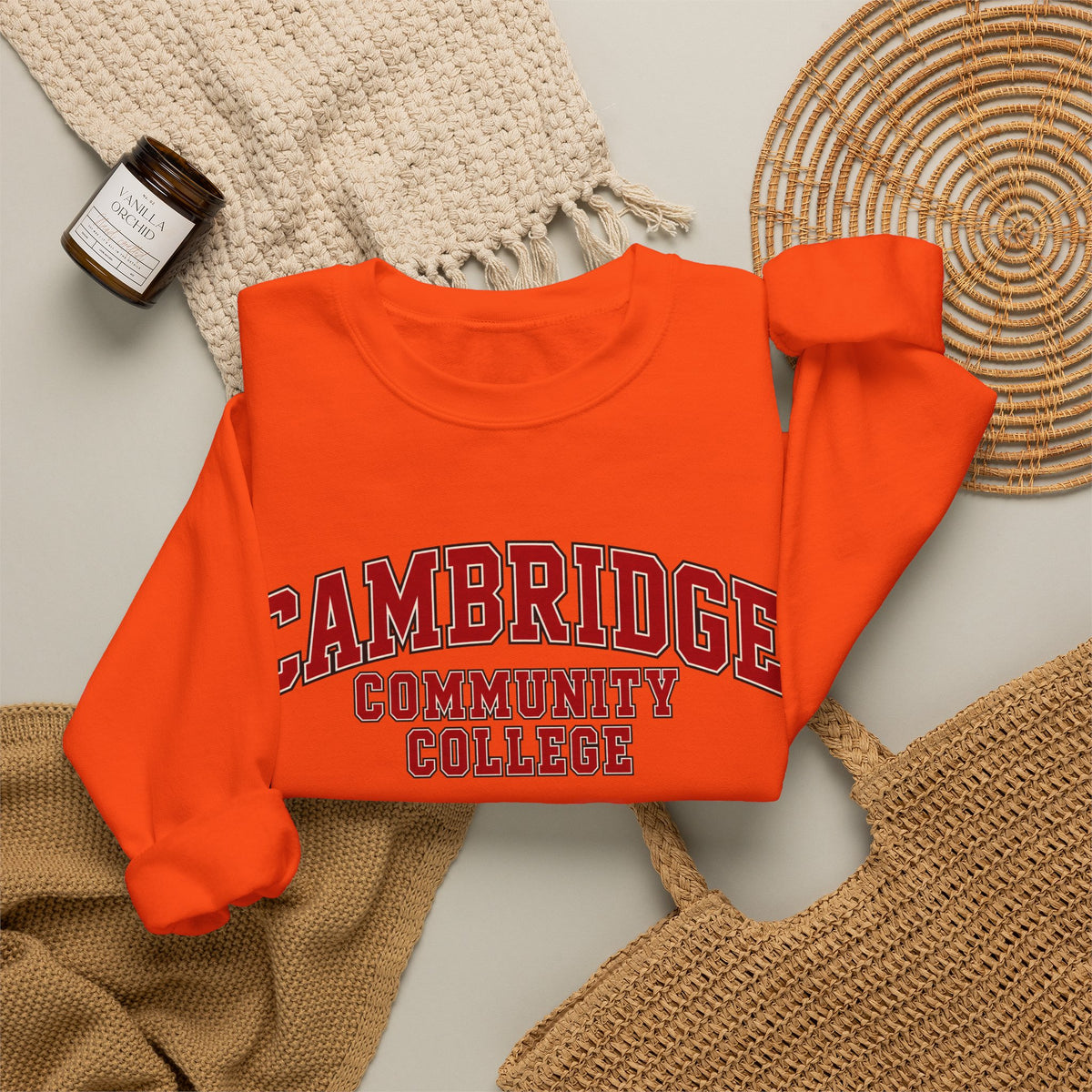 Cambridge Community College - Crewneck Sweatshirt