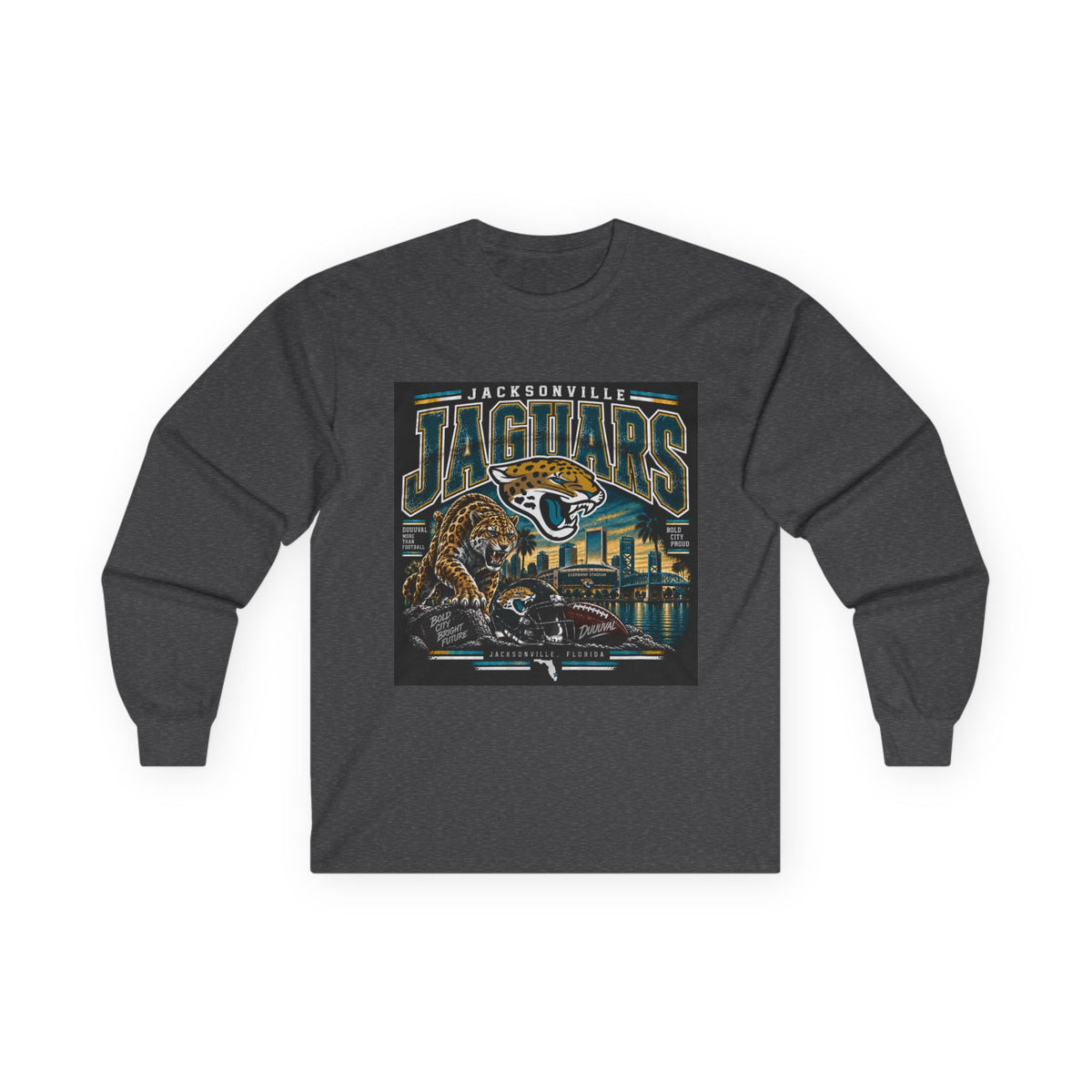 Jacksonville Jaguars Pride - Unisex Ultra Cotton Long Sleeve Tee