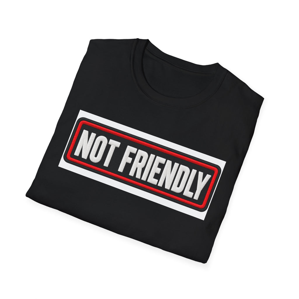 Not Friendly - Service Dog Patch - Classic Tee