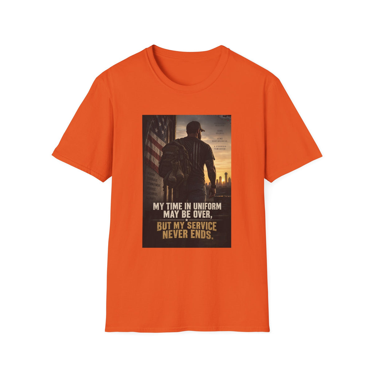 Service Never Ends - Classic Tee