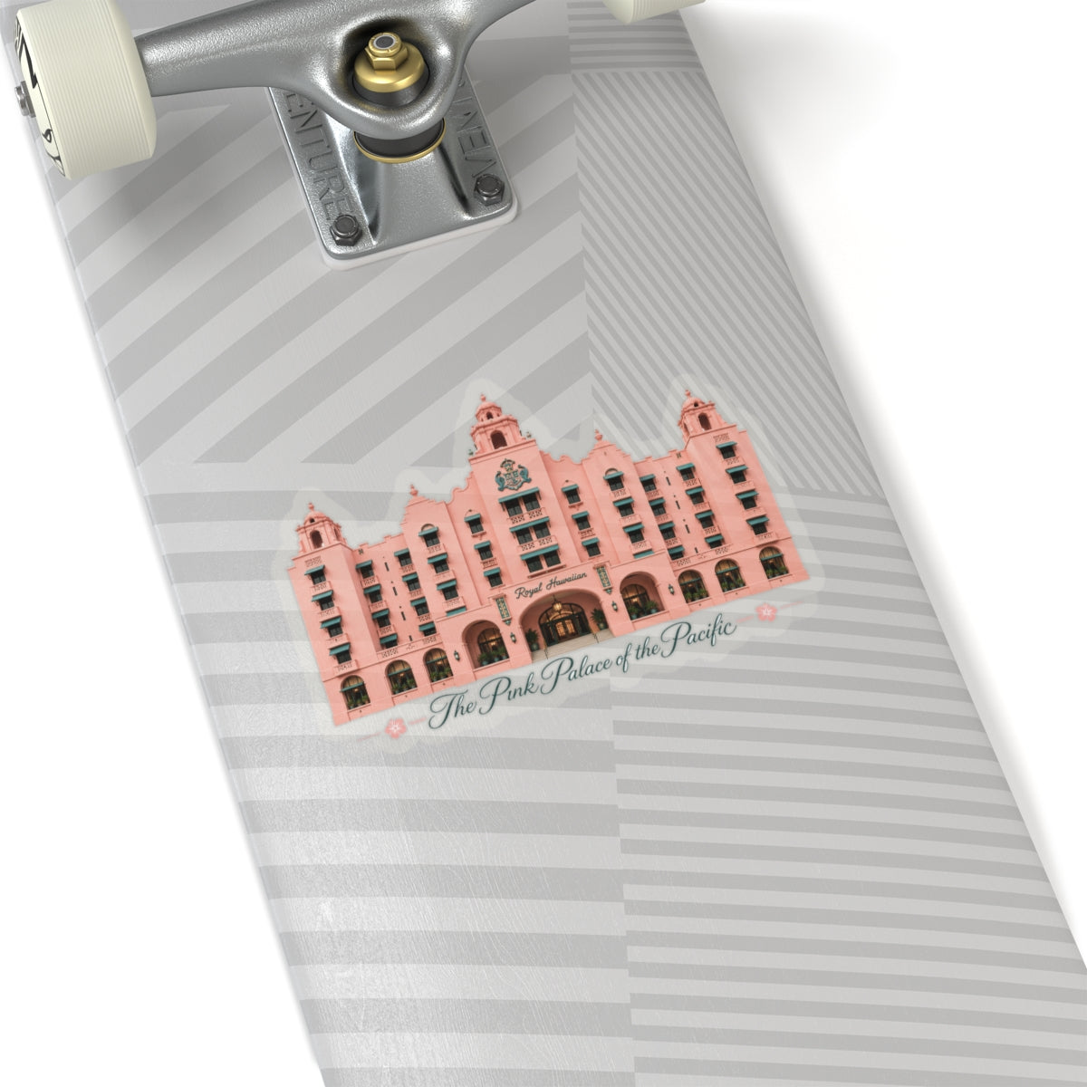 The Pink Palace of the Pacific - Kiss-Cut Sticker