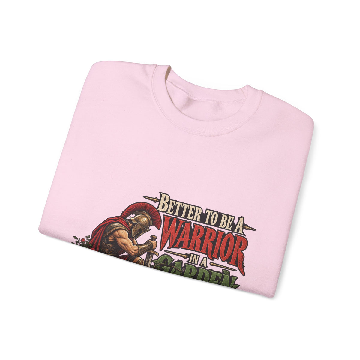 Warrior In A Garden - Crewneck Sweatshirt
