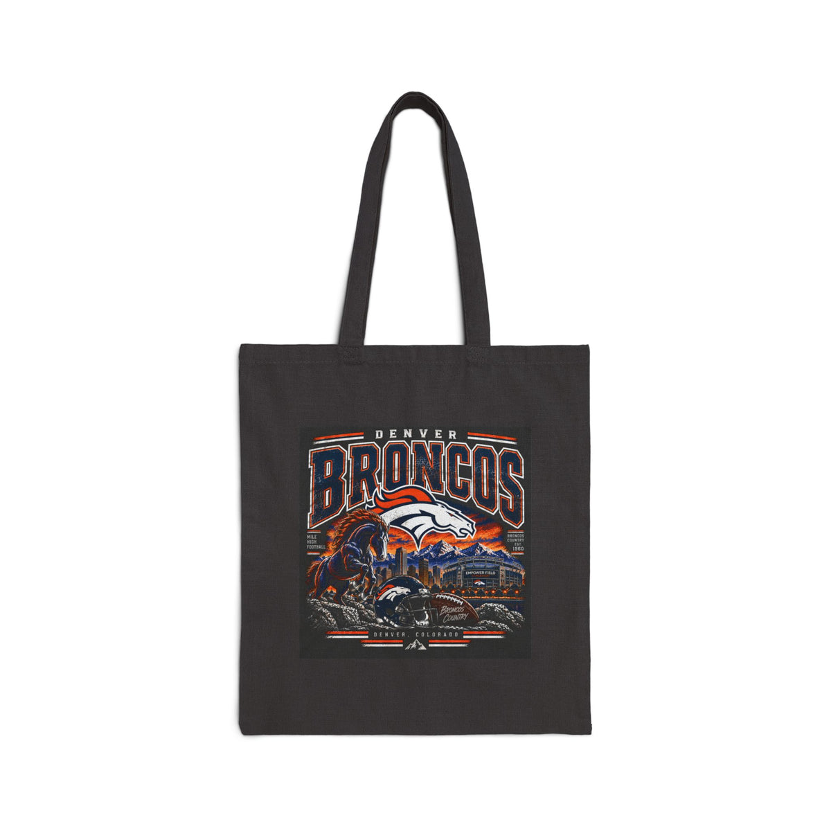 Denver Broncos Mile High Pride - Canvas Tote