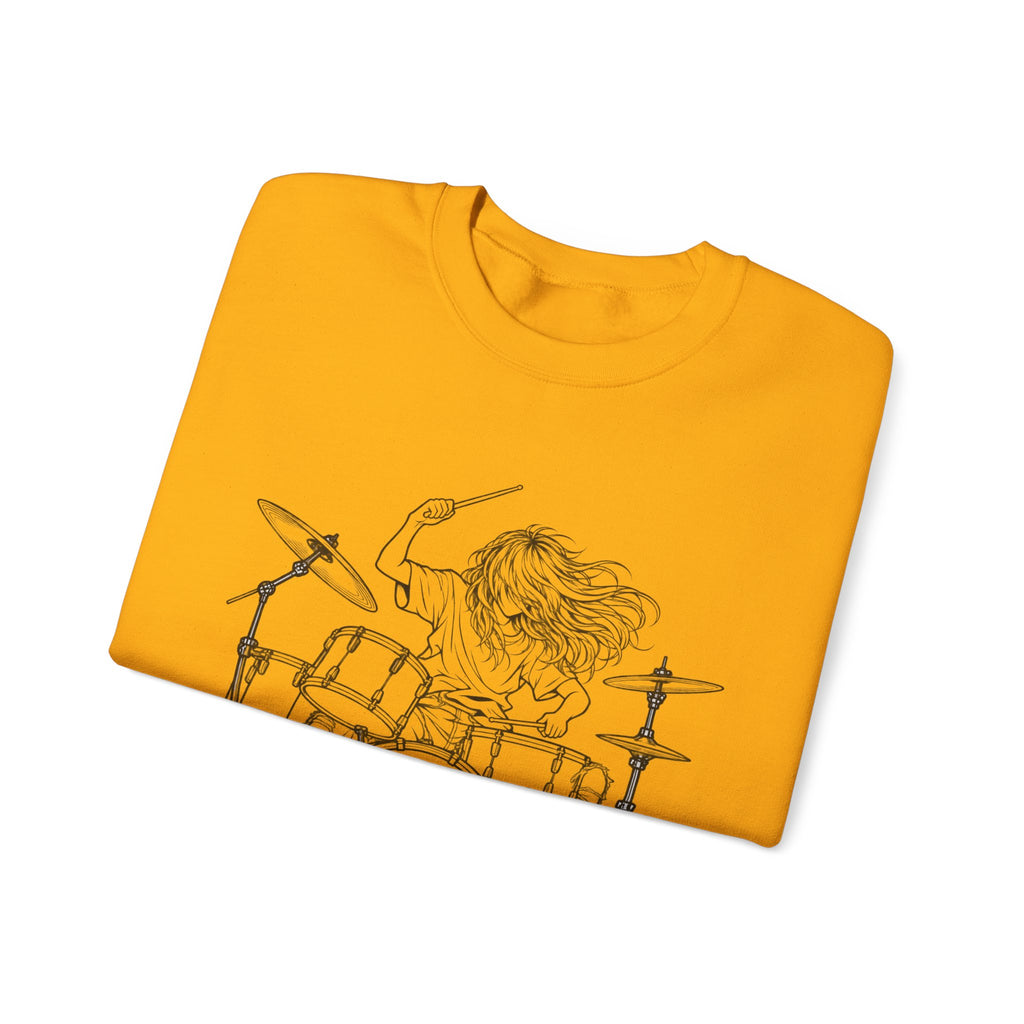 Drummer Sketch - Crewneck Sweatshirt