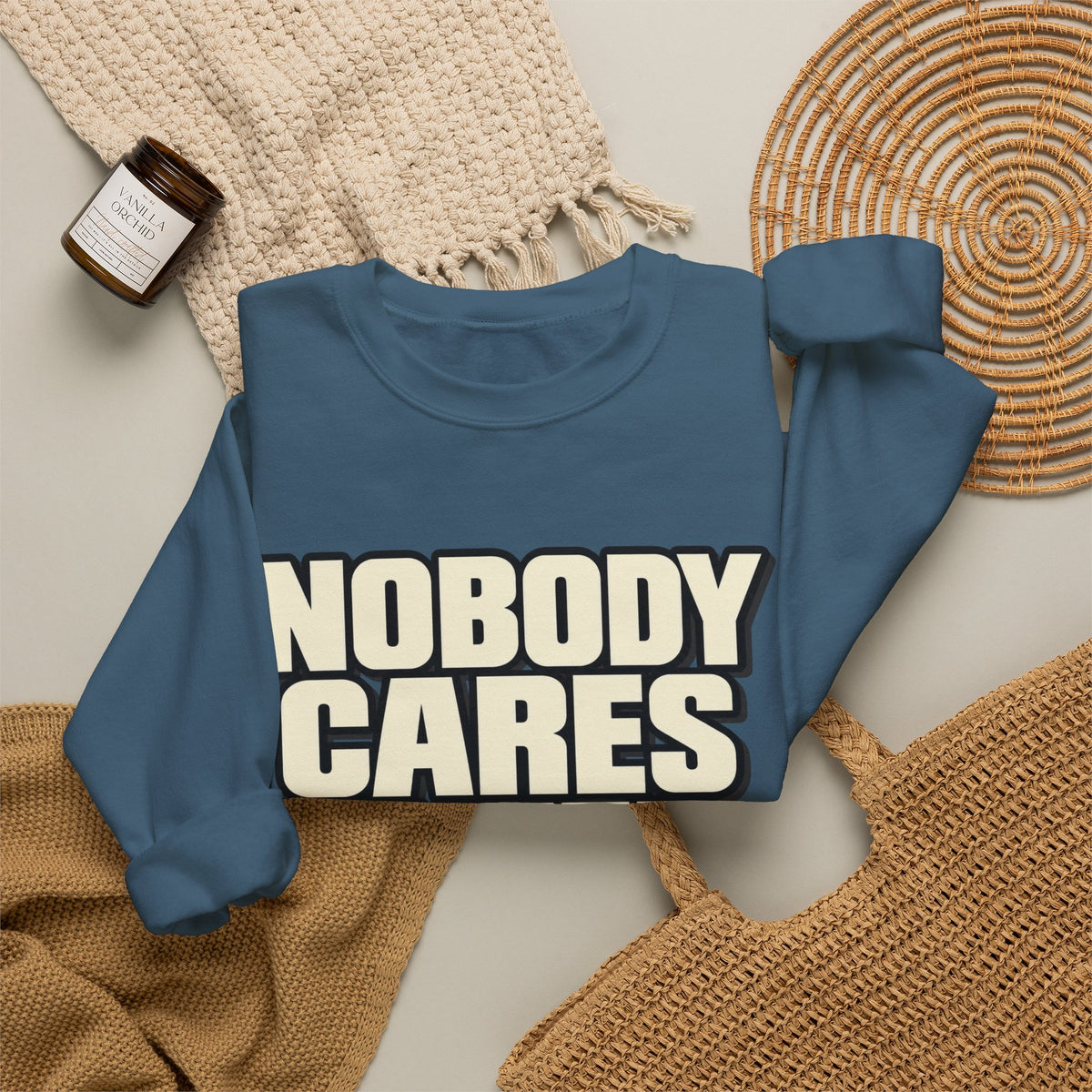 Nobody Cares - Keep Going - Crewneck Sweatshirt