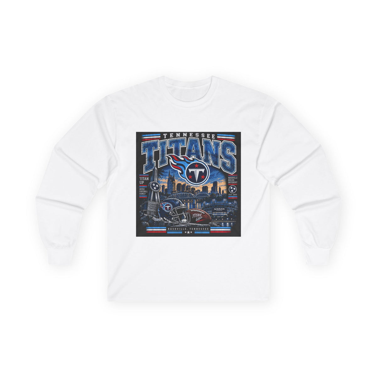 Tennessee Titans Nashville Pride - Unisex Ultra Cotton Long Sleeve Tee