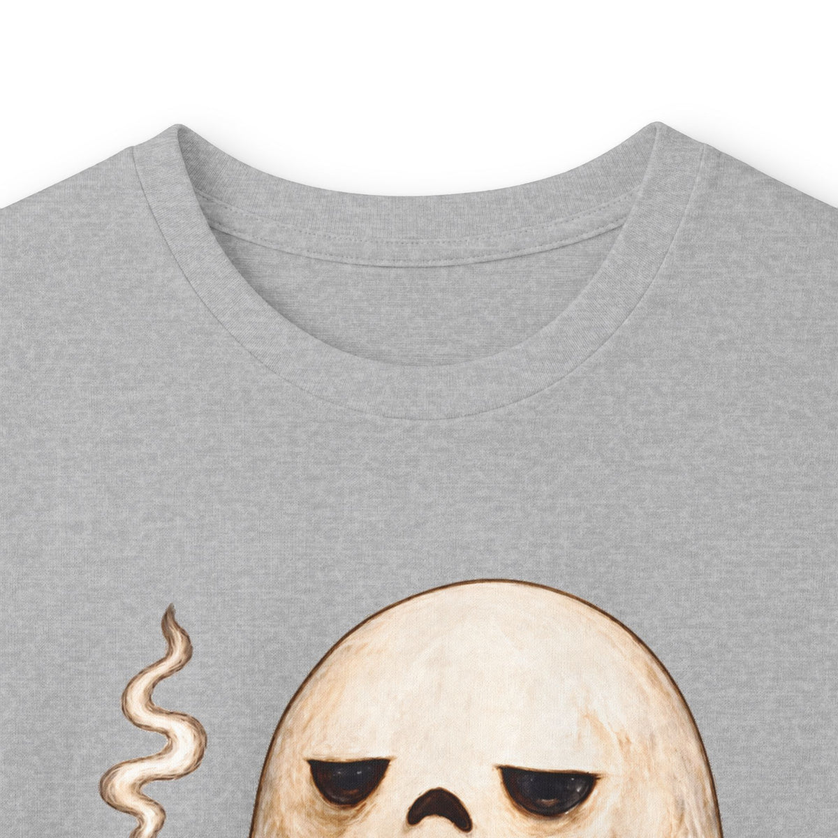 Meh Ghost and Gray Tabby Cat - Unisex Ultra Cotton Long Sleeve Tee