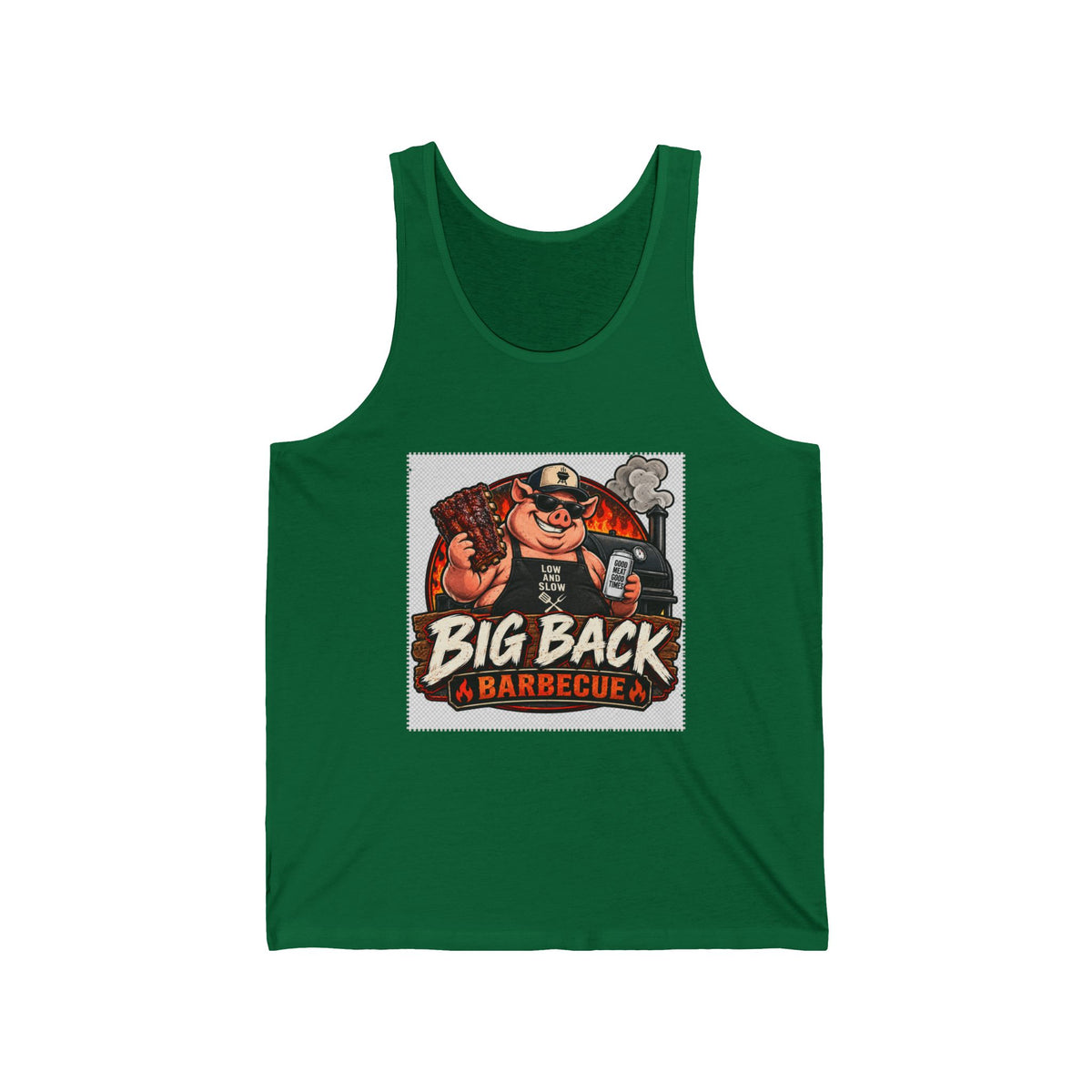 Big Back Barbecue - Athletic Tank
