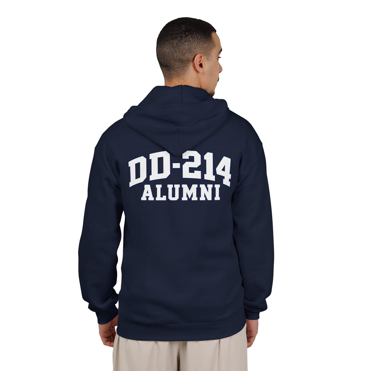 DD-214 Alumni - Full-Zip Hooded Sweatshirt