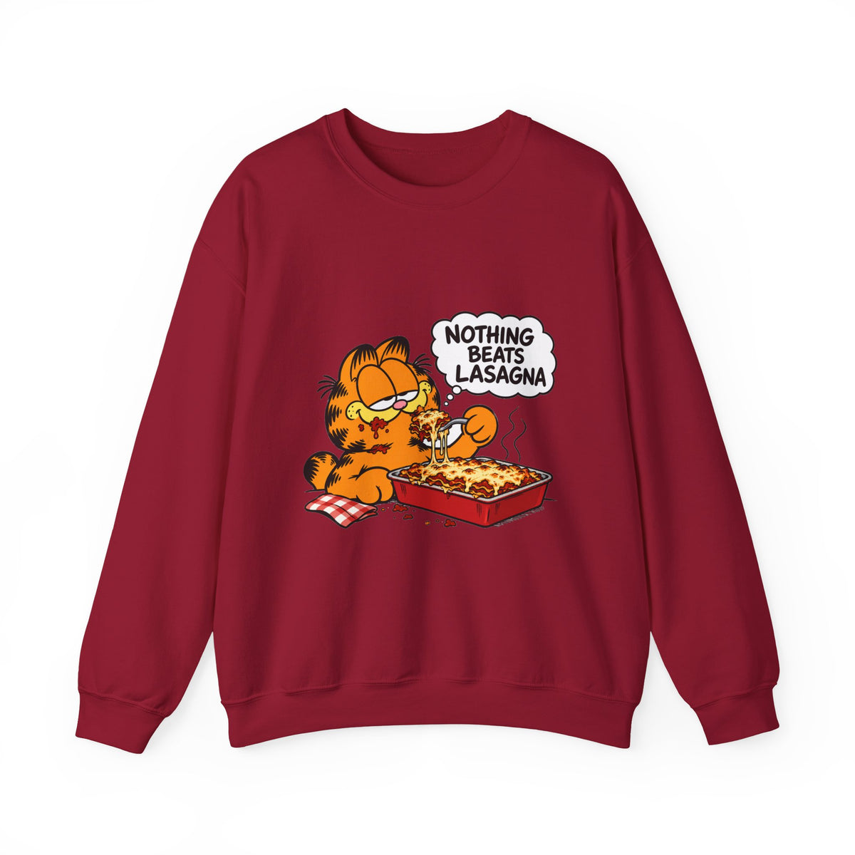 Nothing Beats Lasagna - Crewneck Sweatshirt
