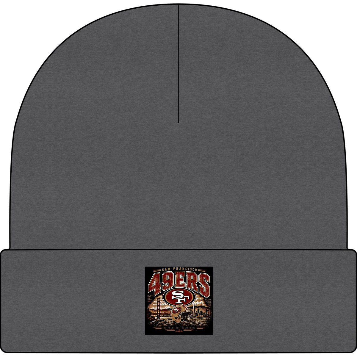 49ers Bay Area Pride - AS Colour 1107 Cuff Beanie