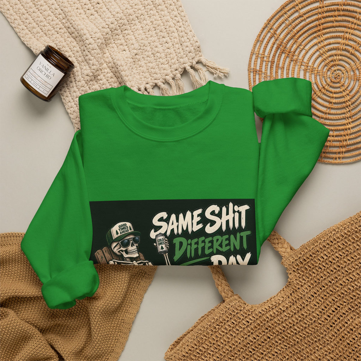 Same Shit Different Day - Crewneck Sweatshirt