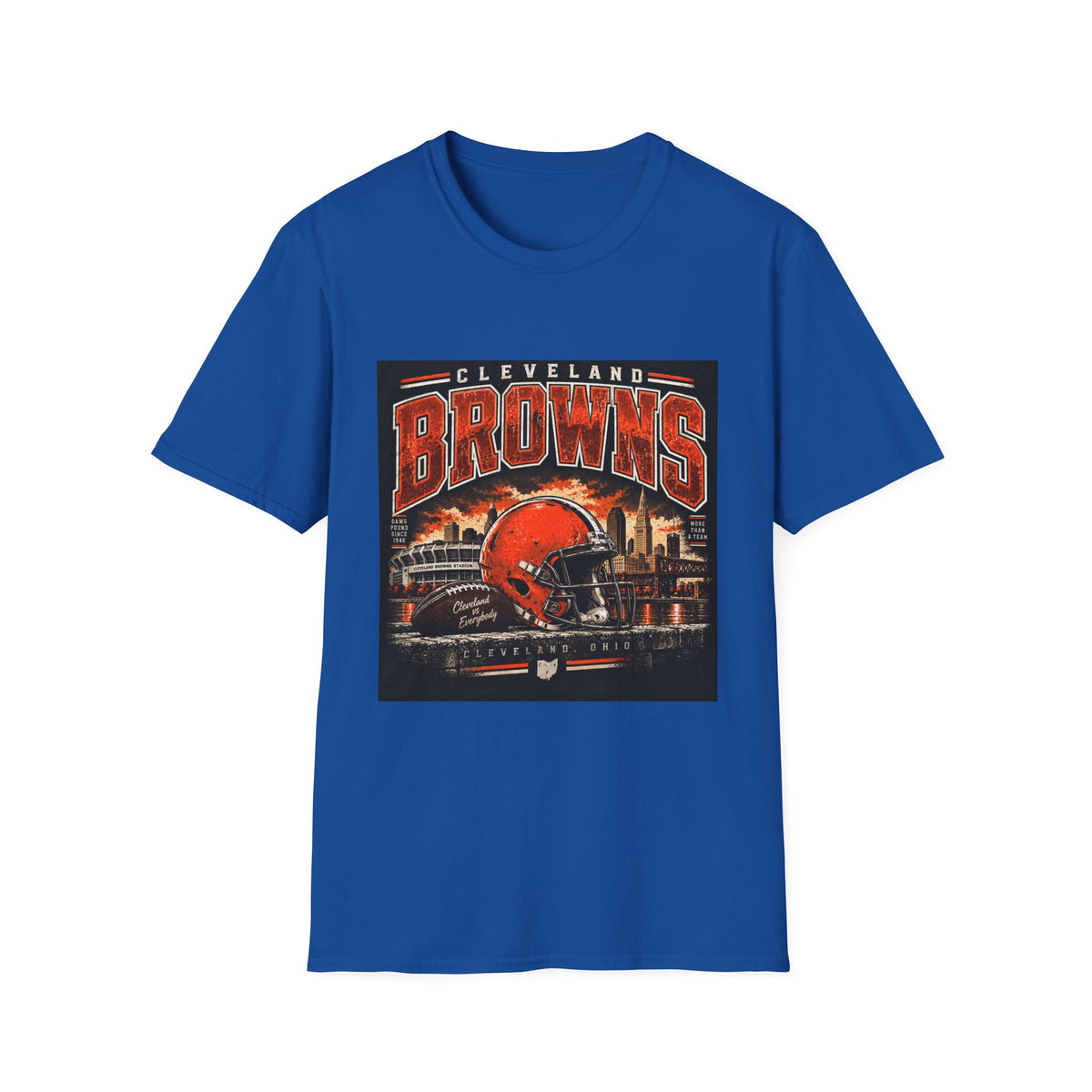 Cleveland Browns Skyline - Classic Tee