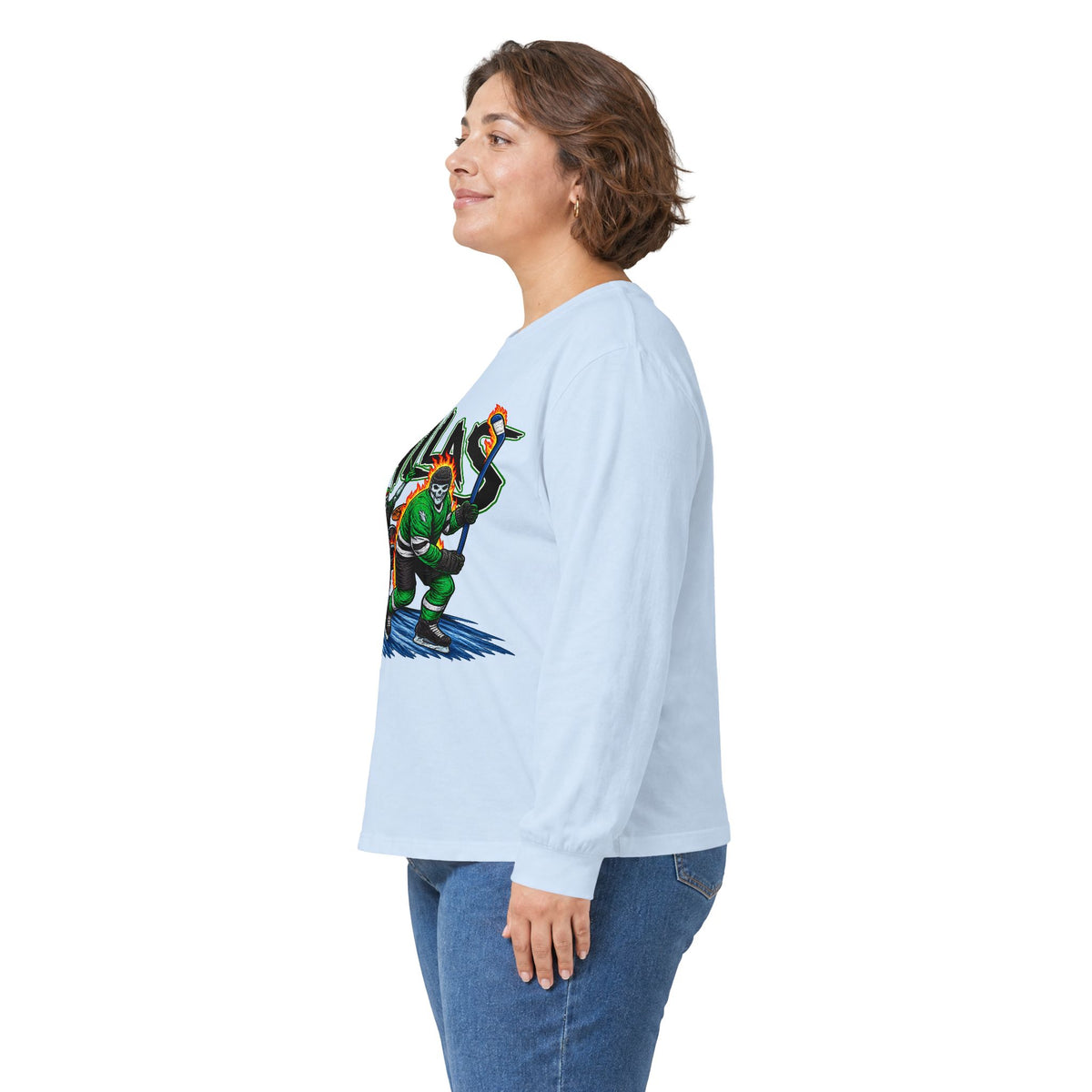 Dallas Stars Skeleton - Unisex Ultra Cotton Long Sleeve Tee