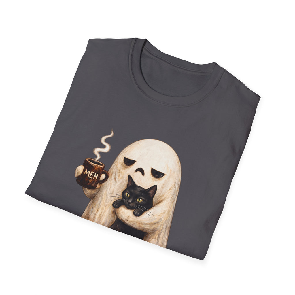 Meh Ghost and Black Cat - Classic Tee