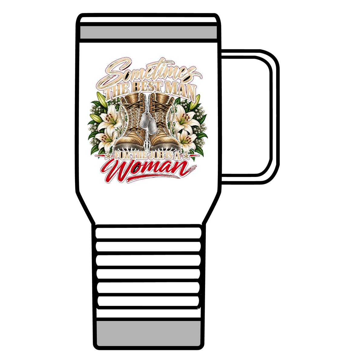 Sometimes Best Man Woman - 20oz Insulated Mug