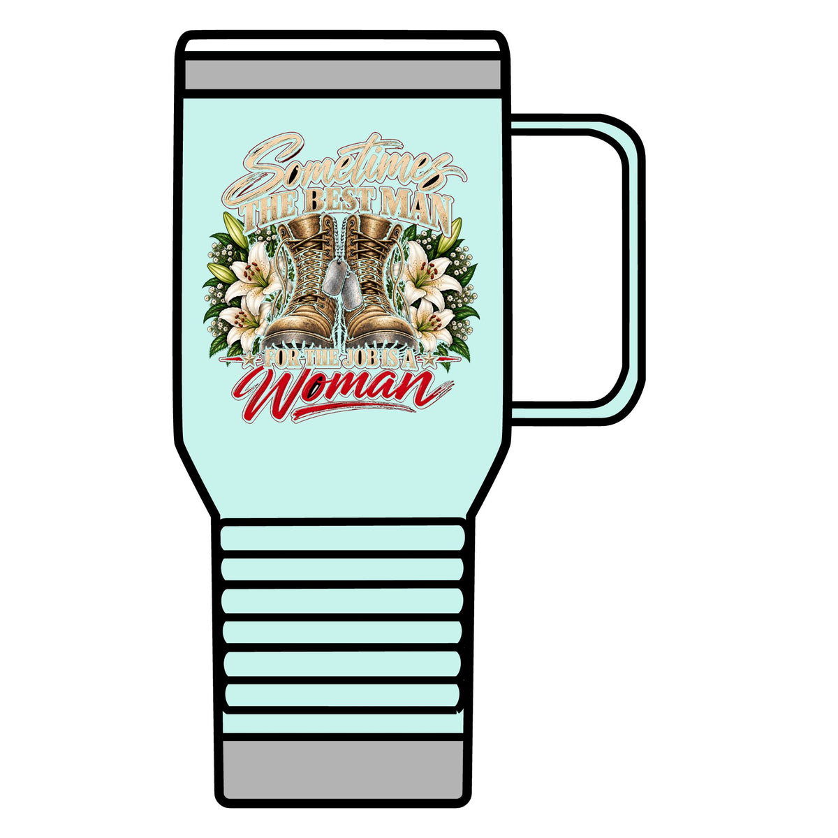Sometimes Best Man Woman - 20oz Insulated Mug