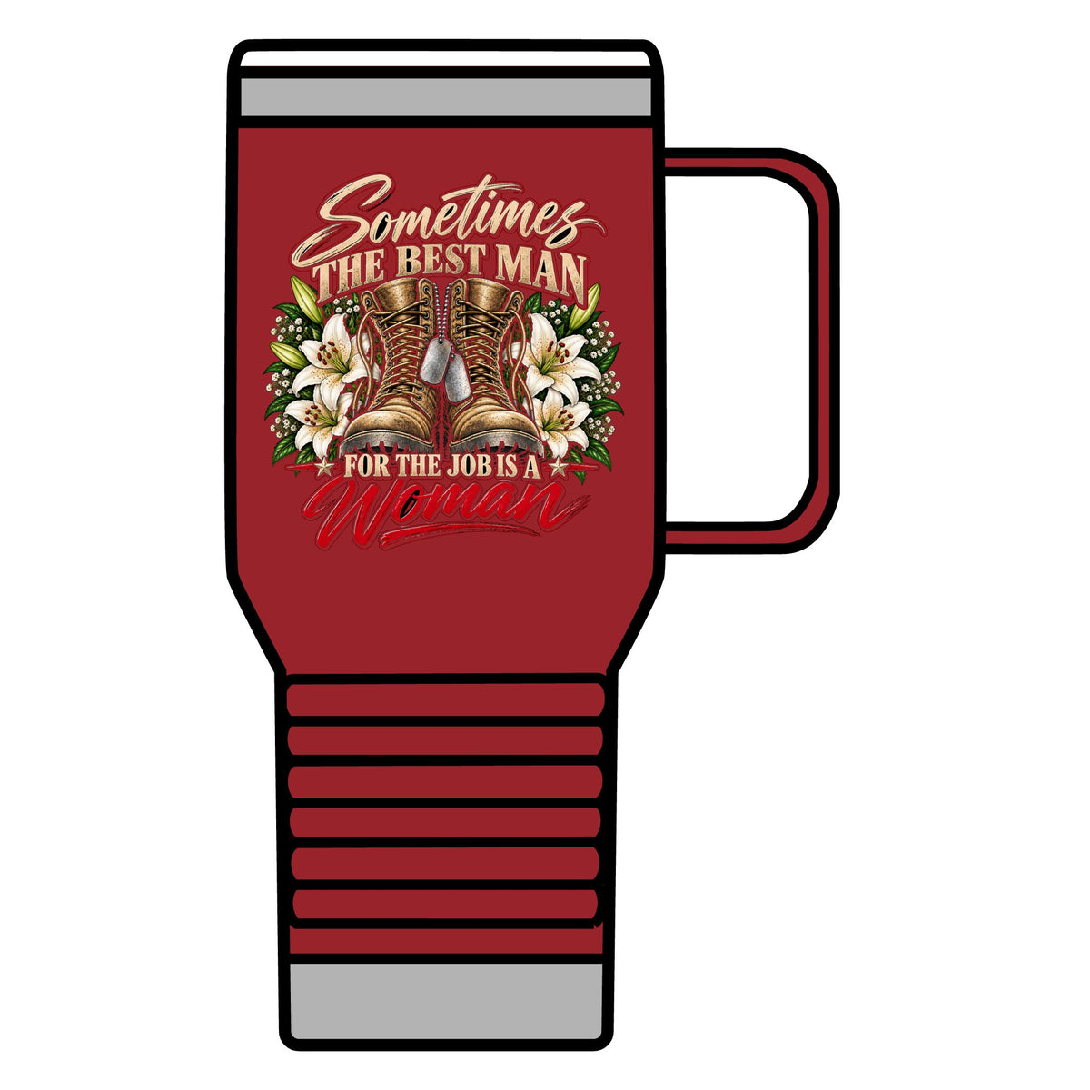 Sometimes Best Man Woman - 20oz Insulated Mug