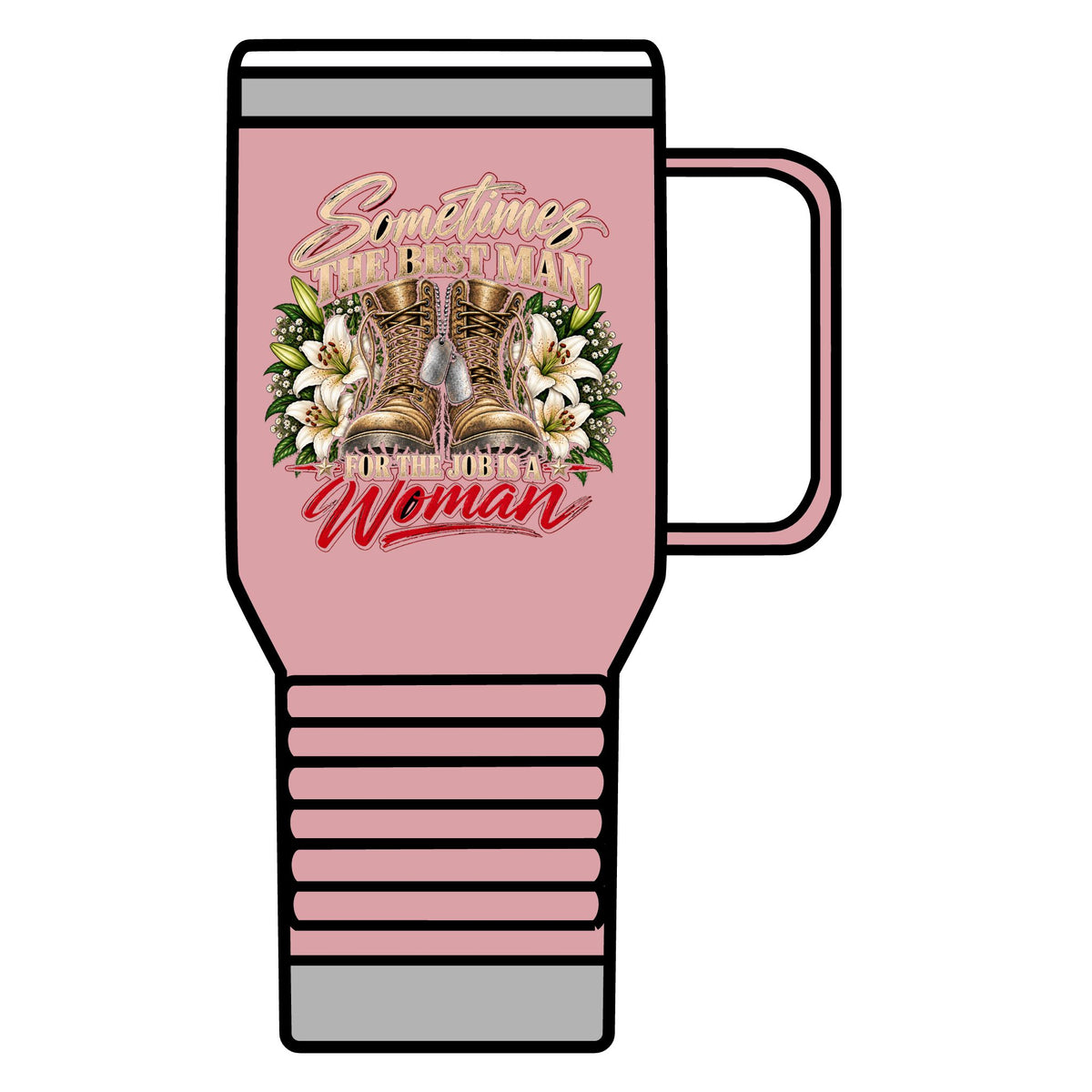 Sometimes Best Man Woman - 20oz Insulated Mug