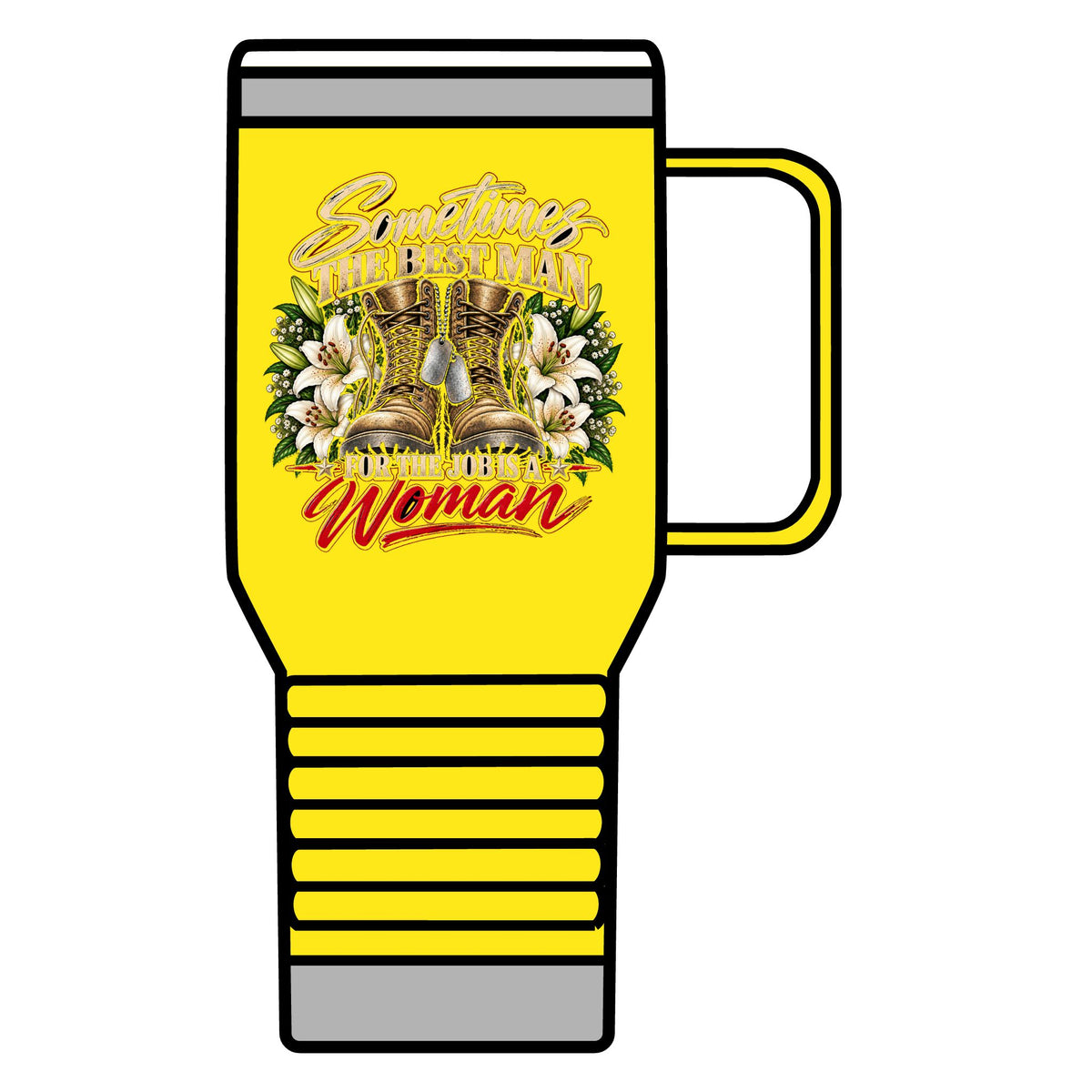 Sometimes Best Man Woman - 20oz Insulated Mug