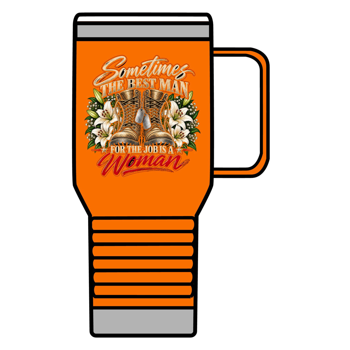 Sometimes Best Man Woman - 20oz Insulated Mug