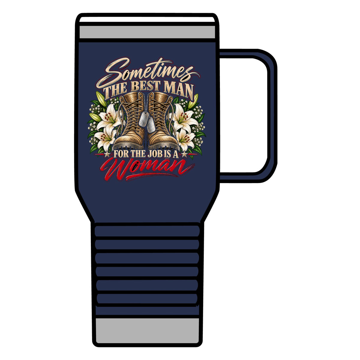 Sometimes Best Man Woman - 20oz Insulated Mug