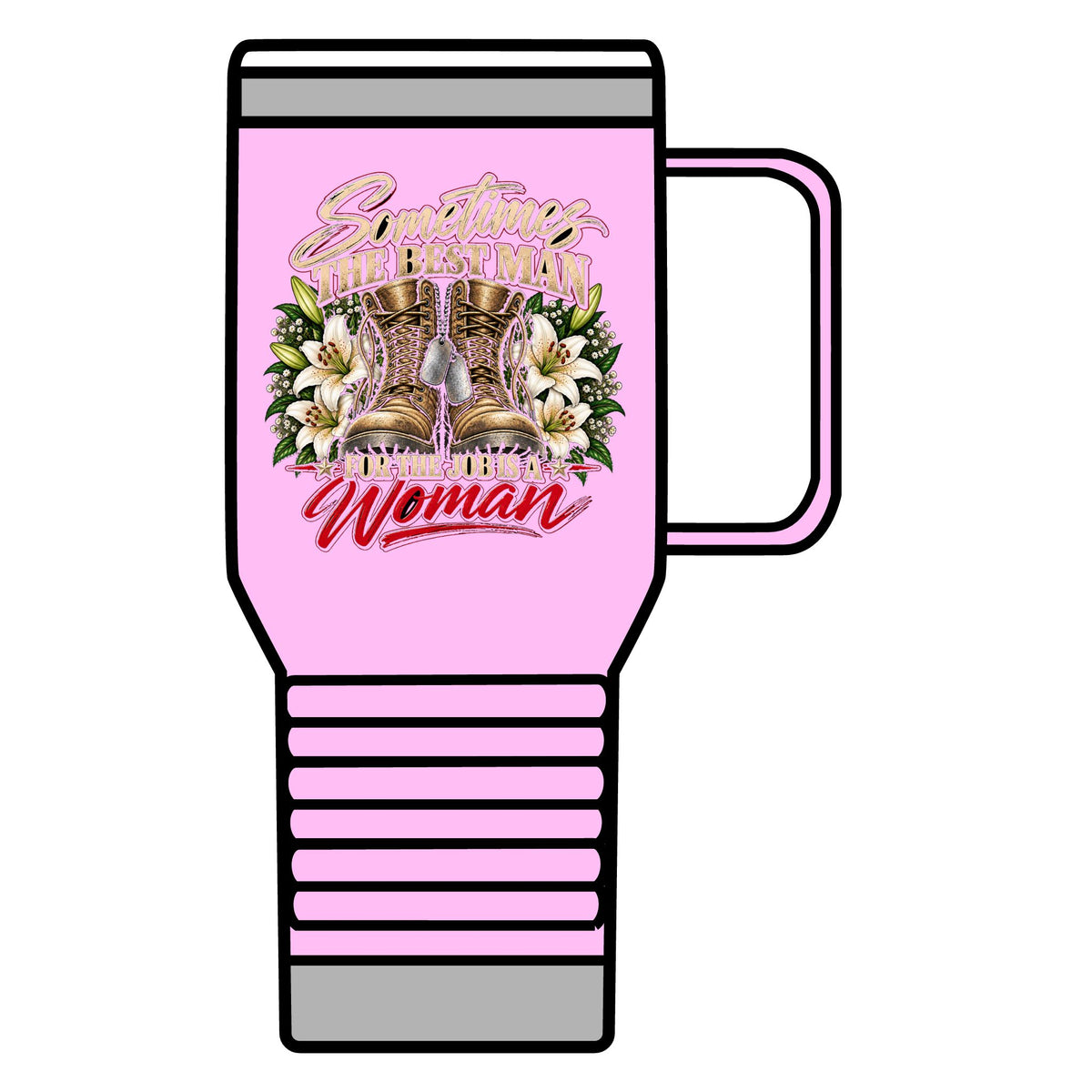 Sometimes Best Man Woman - 20oz Insulated Mug