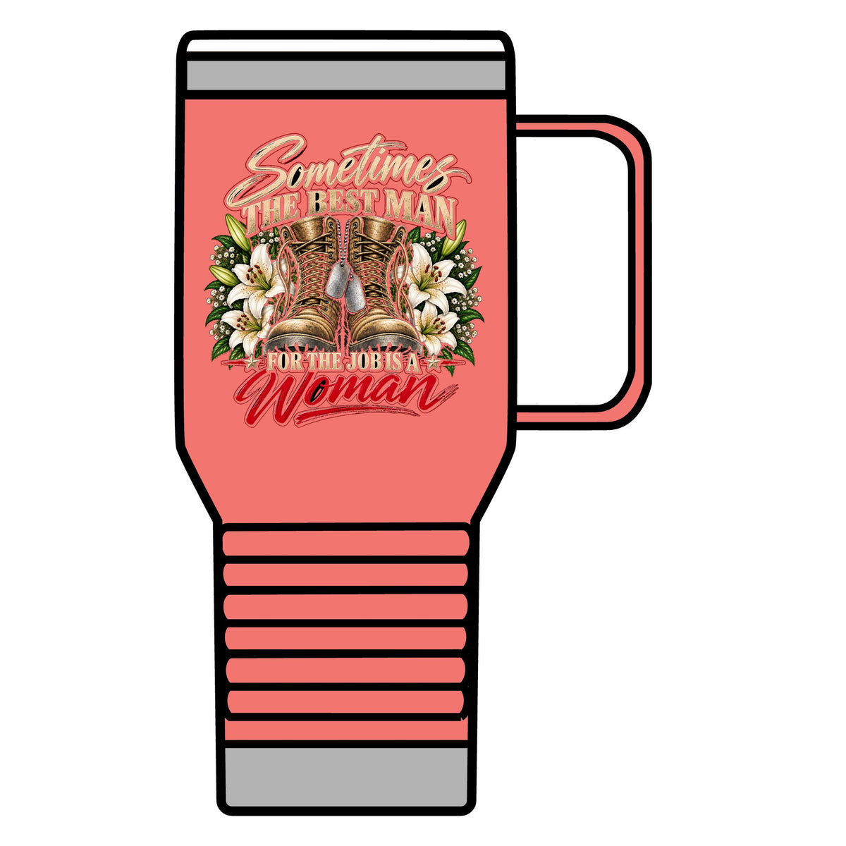 Sometimes Best Man Woman - 20oz Insulated Mug