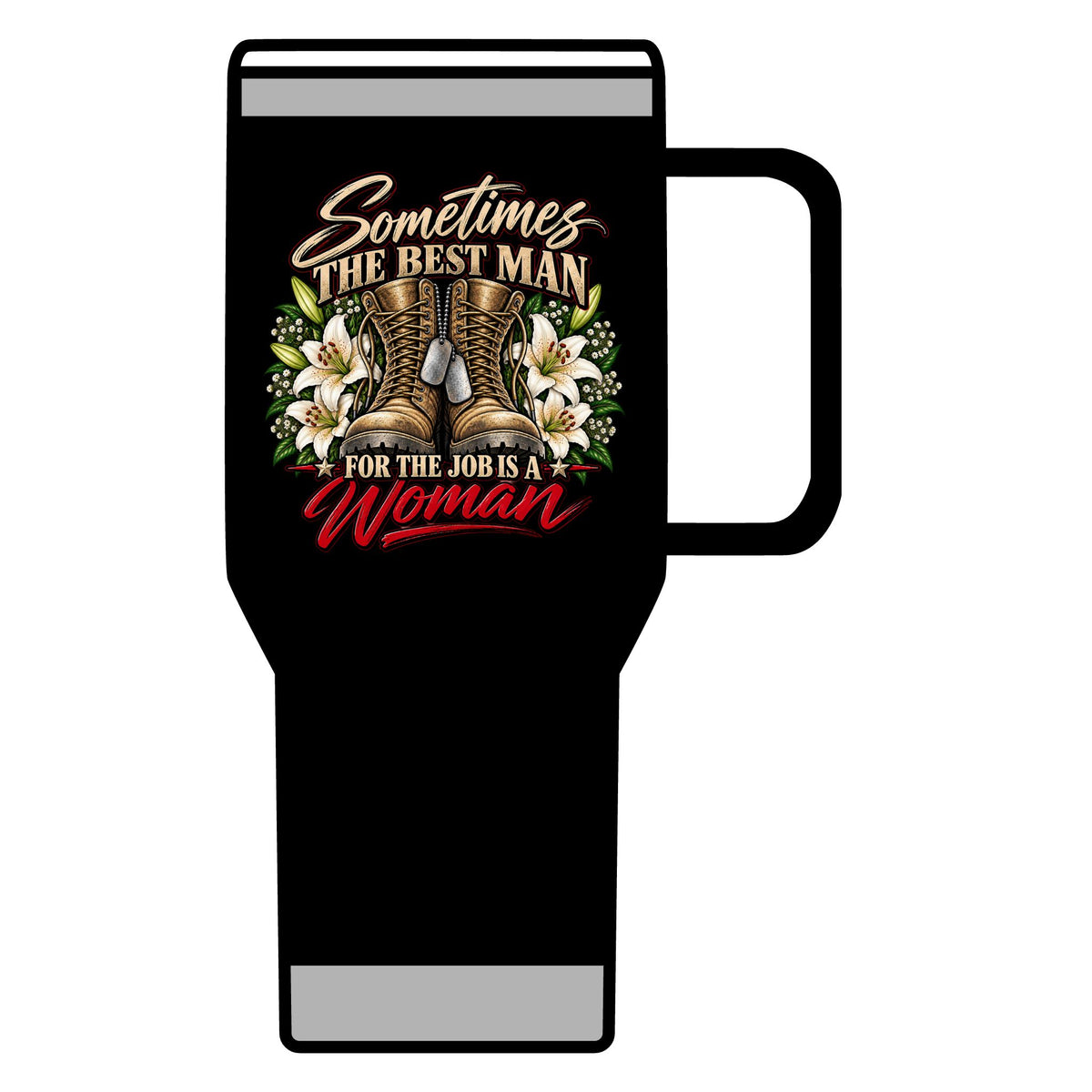 Sometimes Best Man Woman - 20oz Insulated Mug