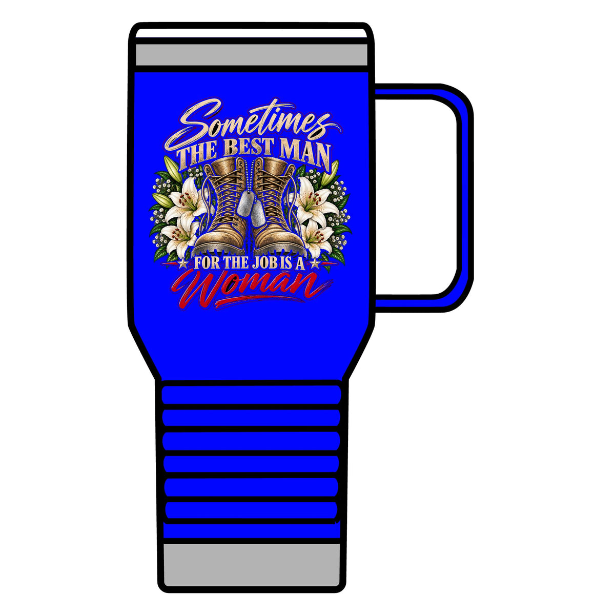 Sometimes Best Man Woman - 20oz Insulated Mug