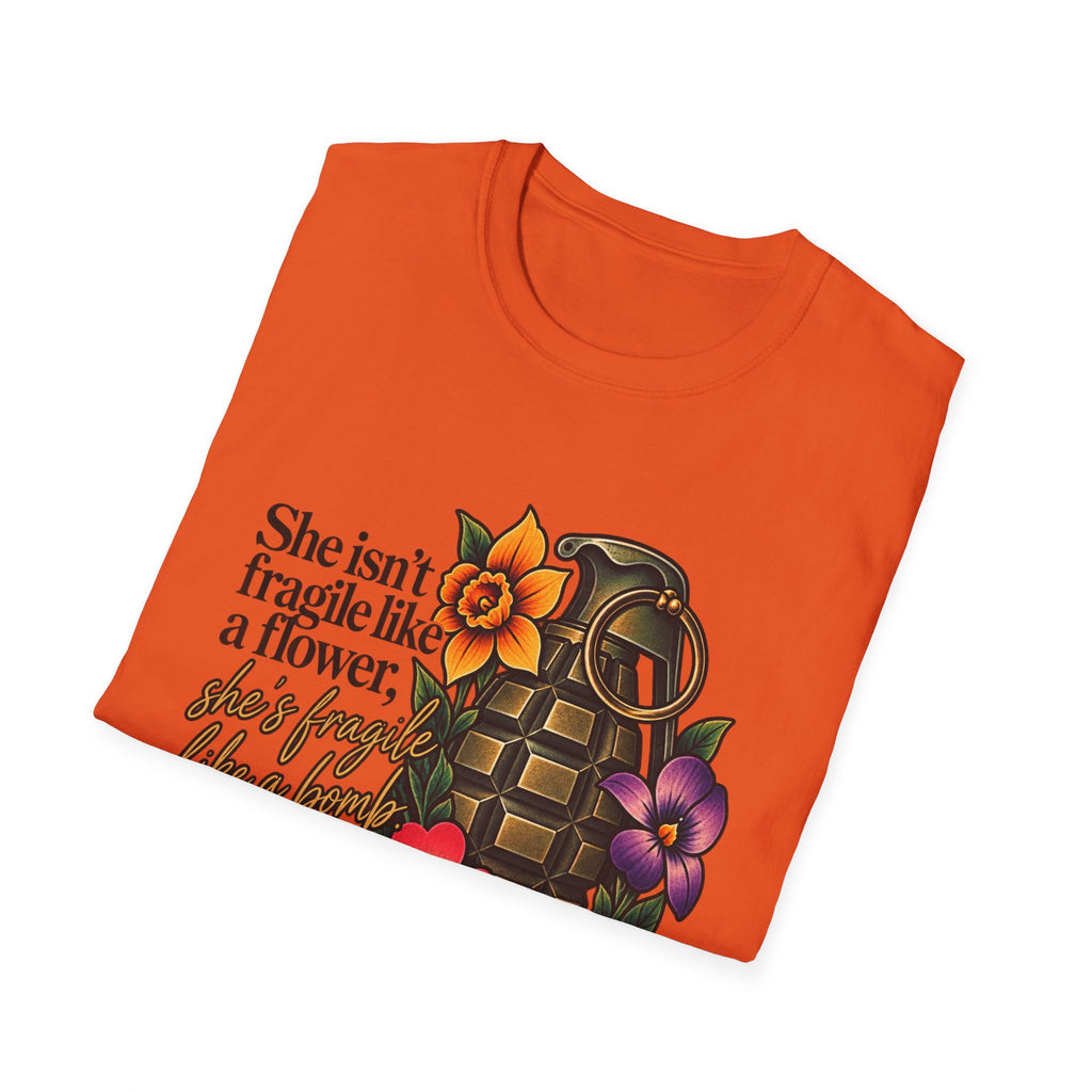 Fragile Like a Bomb - Floral Grenade - Classic Tee