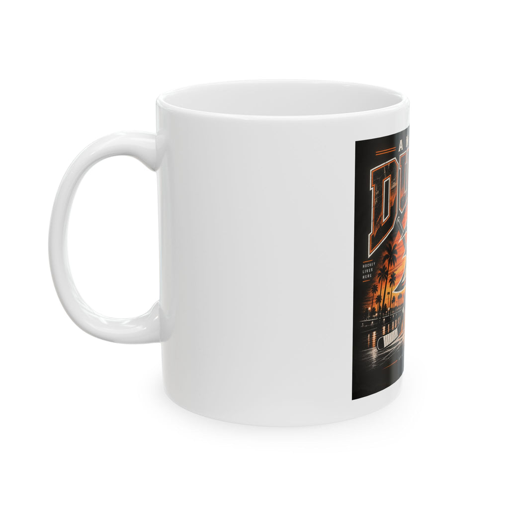 Anaheim Ducks Hockey Nights - Ceramic Mug 11oz and 15oz