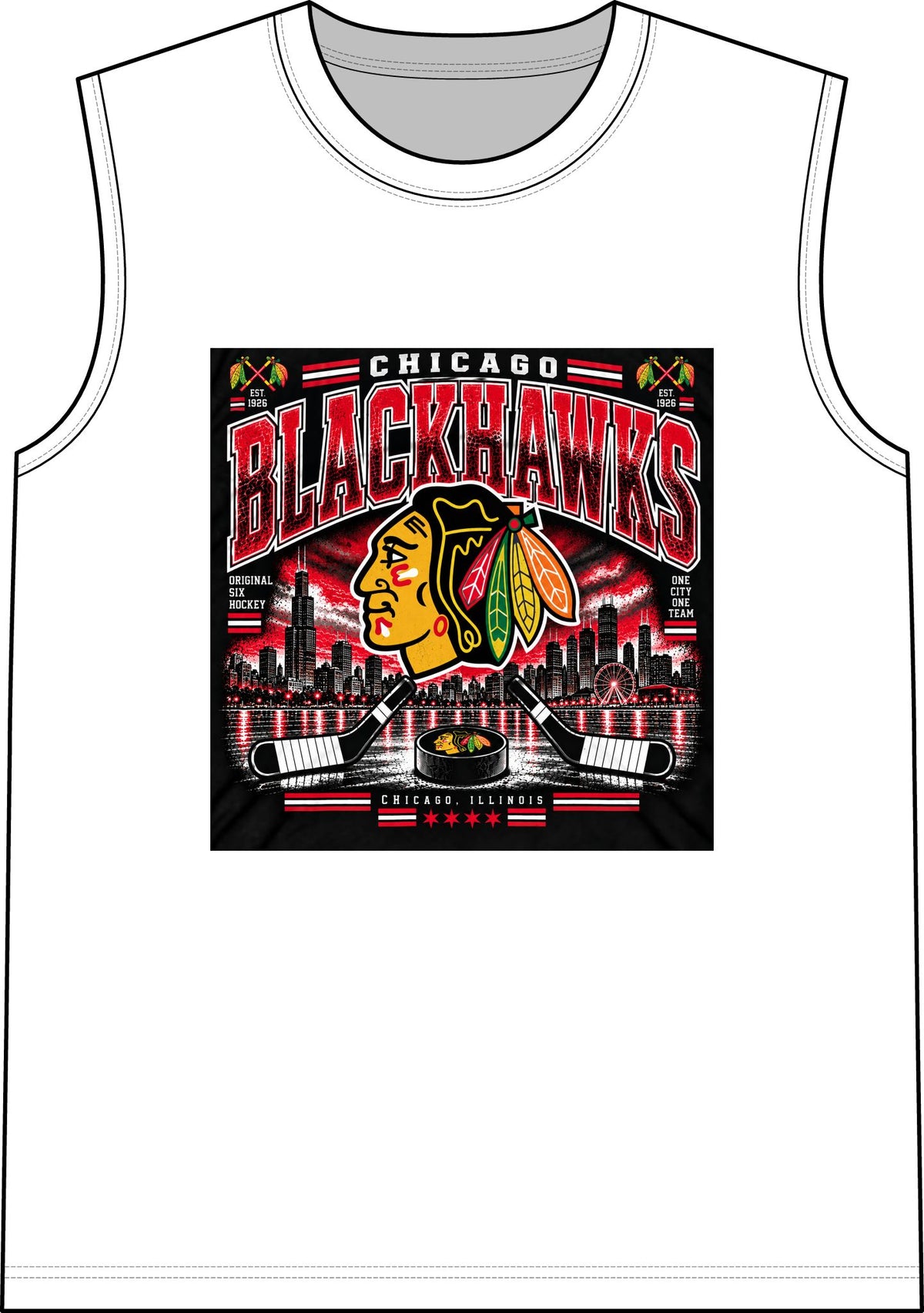 Chicago Blackhawks Heritage - Classic Tank