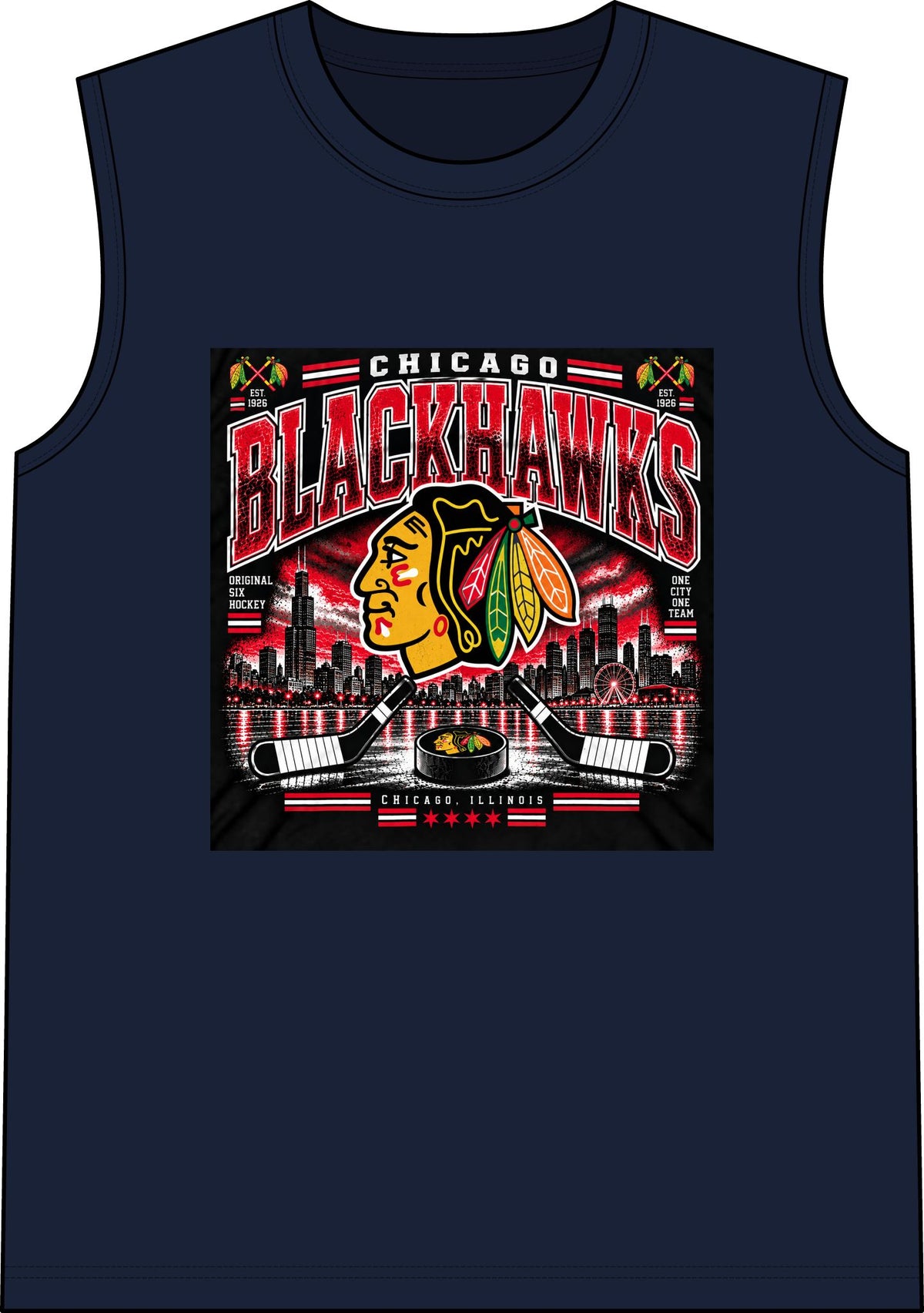 Chicago Blackhawks Heritage - Classic Tank
